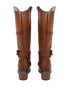 Bota Campera Miel Con Hebilla 887